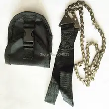 100 шт. 65 cm на открытом воздухе Выживание карманная цепная пила ручная цепная пила Кемпинг Пеший Туризм аварийного для сада и дома ручная цепная пила