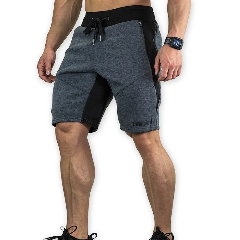 Fitnesswolf Shorts Men Summer Knee Length Running Sports Basketball