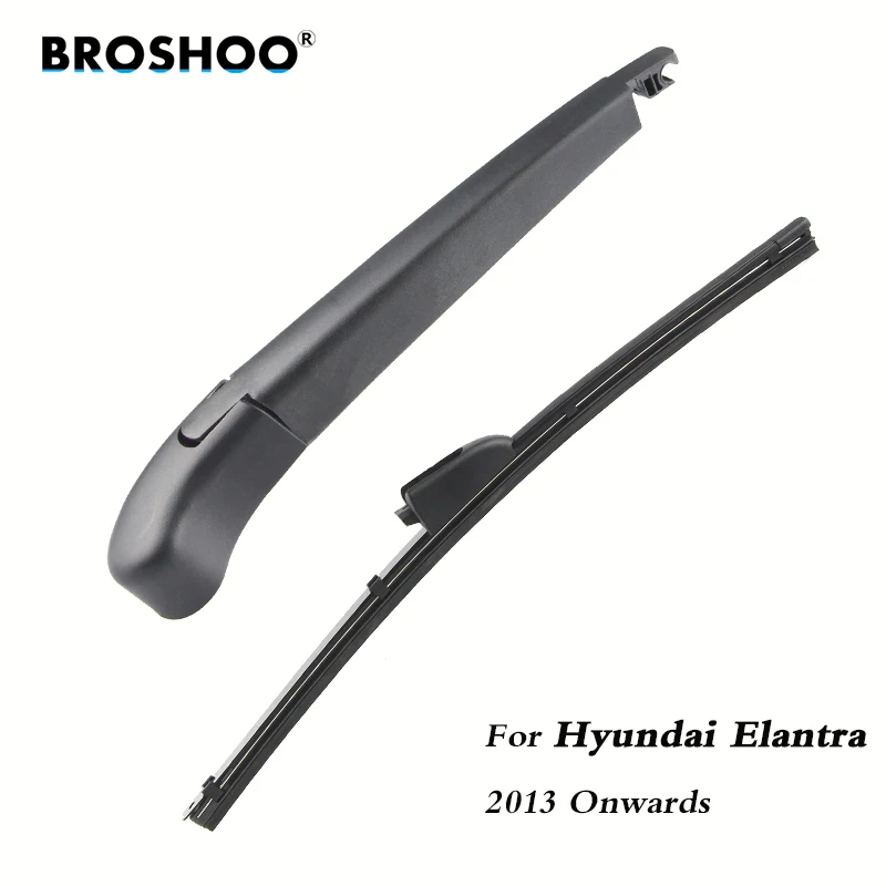 BROSHOO Car Rear Wiper Blades Back Windscreen Wiper Arm For Hyundai Elantra Hatchback (2013