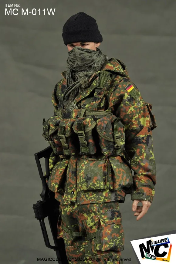 Игрушки MC MCM-011D Ksk-desot Flecktarn Набор для 12 дюймов фигурки DIY