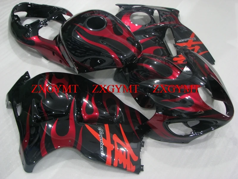 

Fairing for HAYABUSA 1997 - 2007 Fairings for Suzuki GSXR1300 2001 Black Red Frame Fairings GSX-R1300 05 06