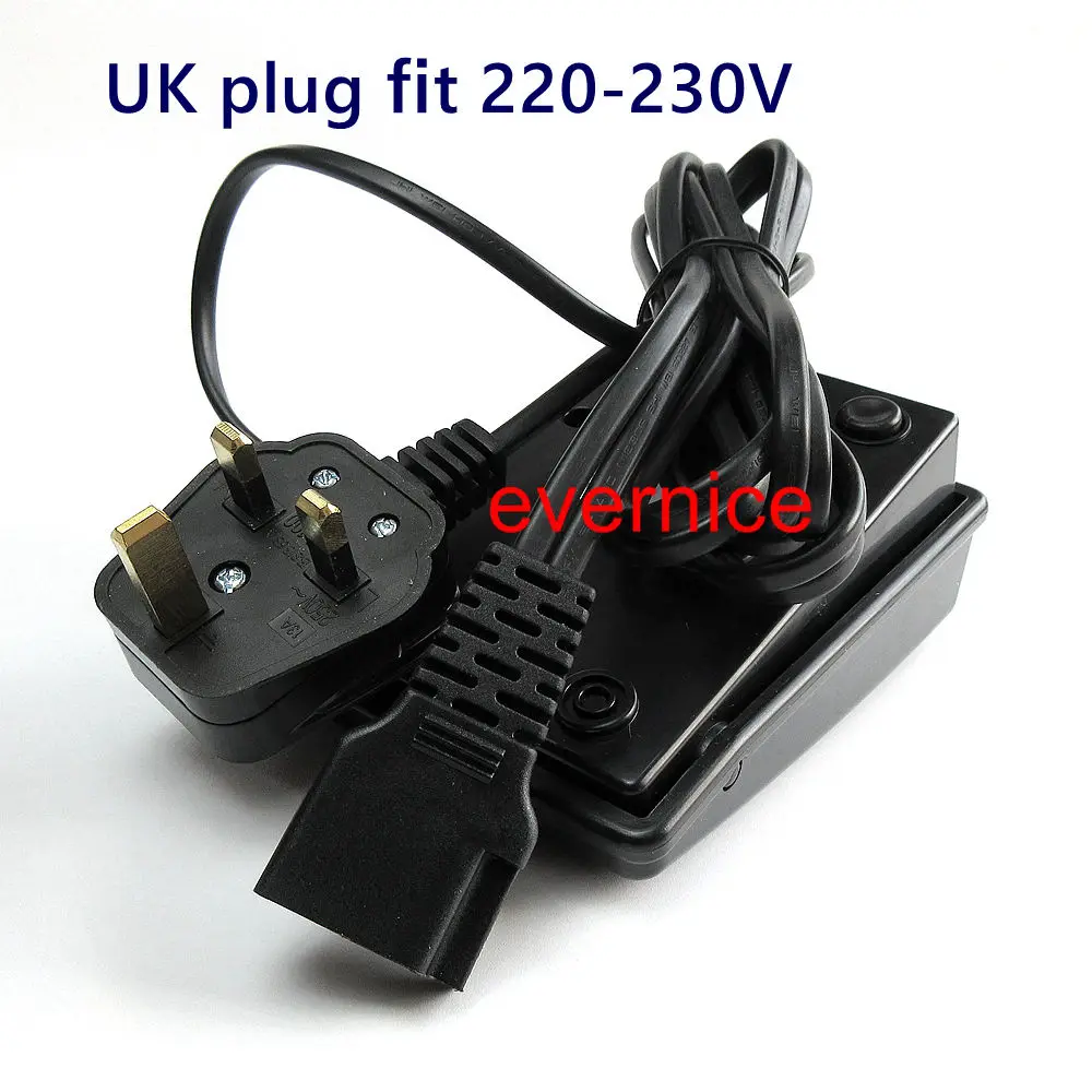 Uk Plug 220V Foot Control Pedal For Singer 14U12A 13A 22A 23 52A 3507