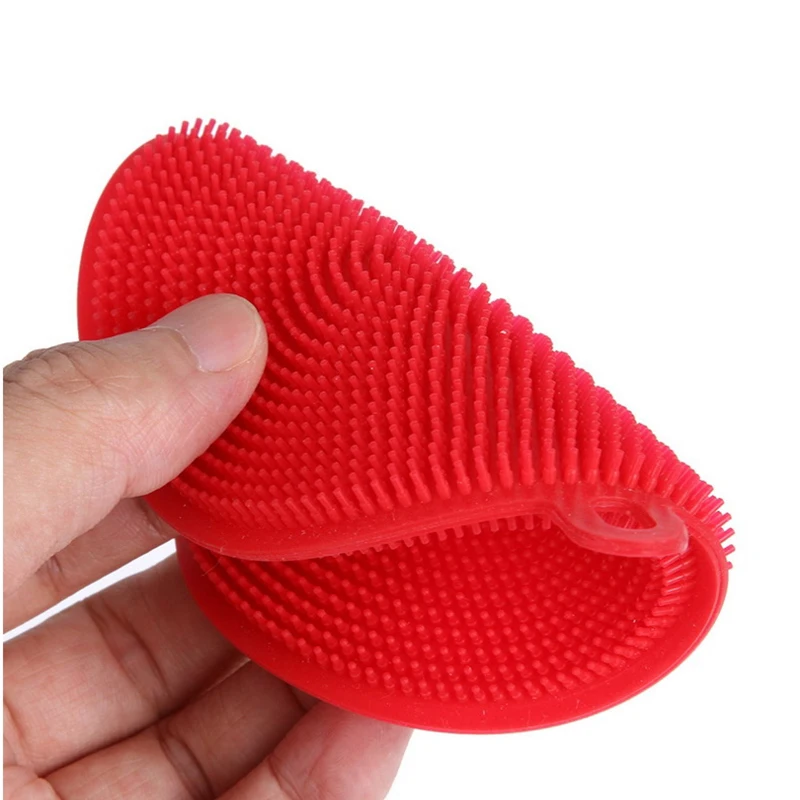 Magic Cleaning Brushes Silicone Dish Bowl Scouring Pad Pot Pan Easy to clean Wash Brushes Cleaning Brushes Kitchen tool (2)