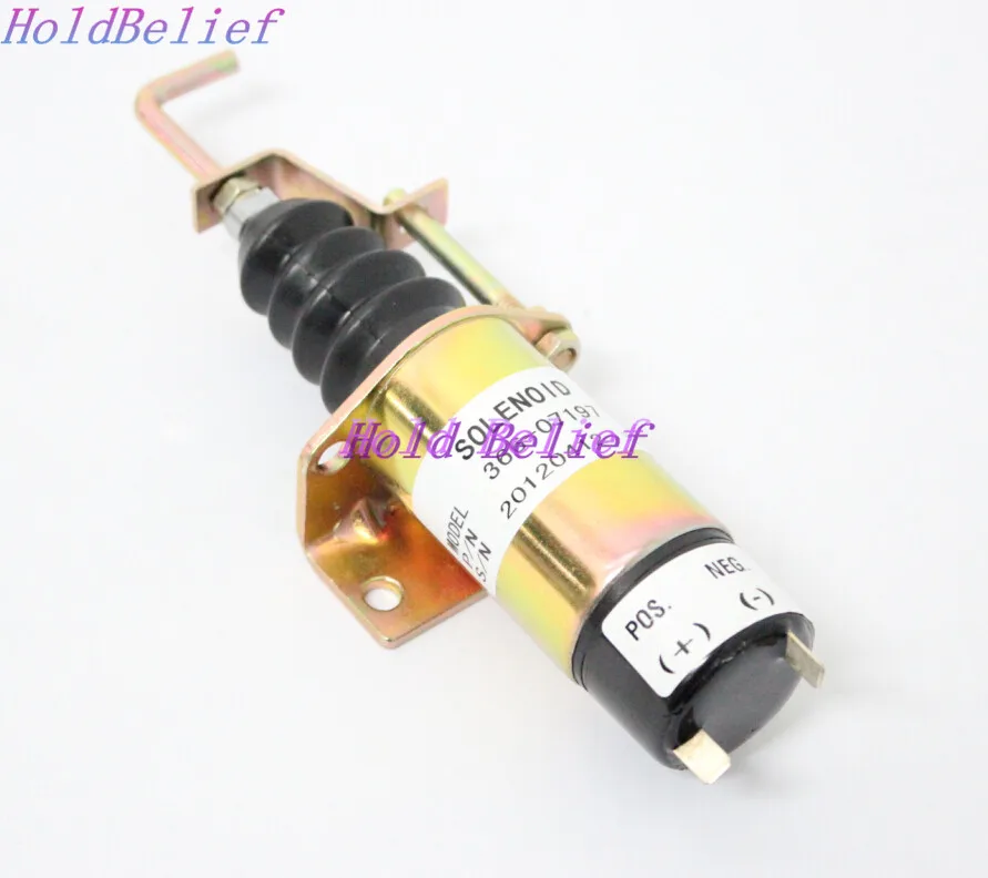 Электромагнит регулятора топлива 366-07198 24 В для генератора Lister Petter LPW LPWS LPWT |