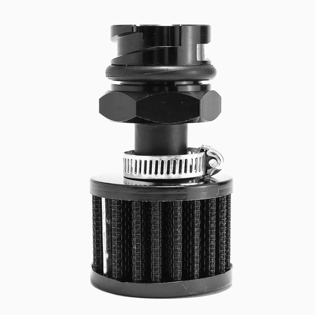 

Filler Oil Cap Aluminum Vehicle Accessaries Practical Fuel Auto With Breather Cover Car Durable Engine Easy Installation
