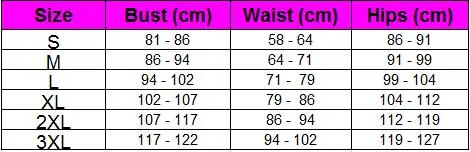 1755 size chart
