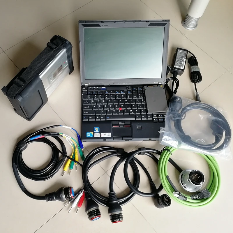 

Super MB Star C5 SD Connect with laptop X201 I7 8G diagnostic PC with newest software V09.2019 SSD for MB Star diagnosis Scanner