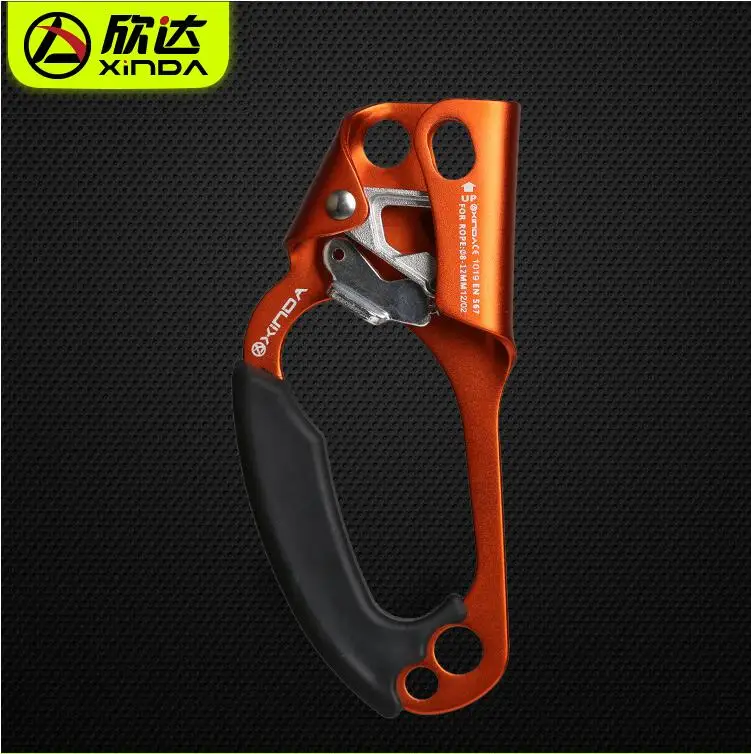 XINDA Outdoor mountaineering Jumar Handheld risers rock climbing