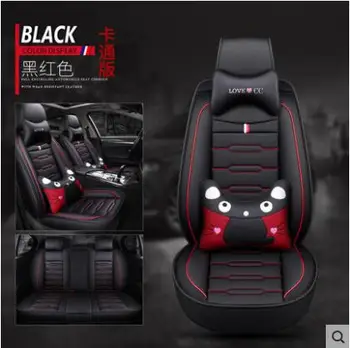 

New Luxury leather Universal car seat cover for toyota All models toyota rav4 toyota corolla chr land cruiser prado