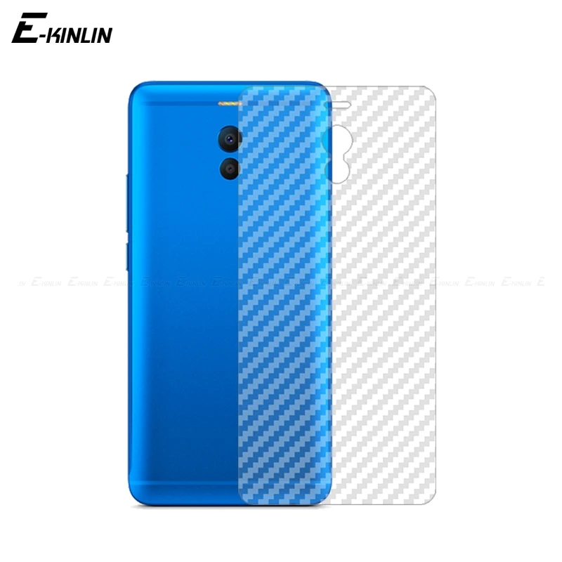 

Clear Soft 3D Carbon Fiber Protective Back Film For MeiZu M6s M6T M15 M6 Note 8 9 Pro 7 Plus M5c Rear Screen Protector Not Glass