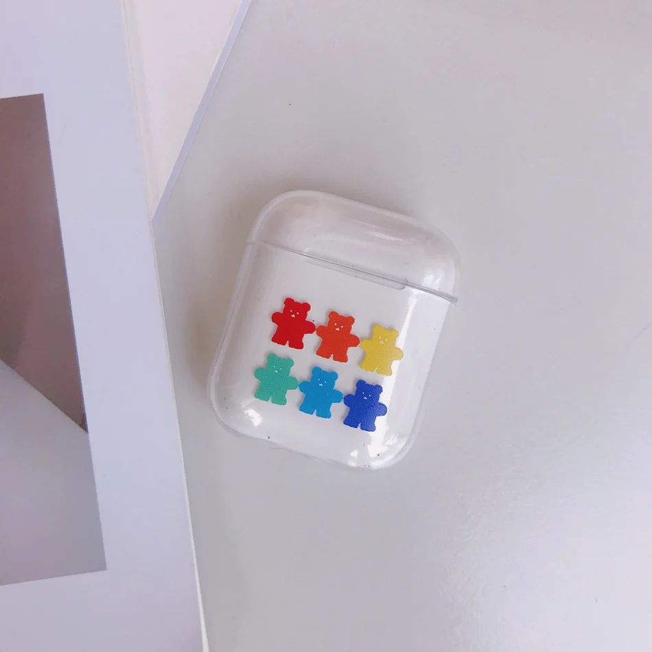 C3 Для AirPods случае 3D мультяшный наушник чехол для Apple Airpods 2 забавные интимные аксессуары защитную крышку с палец кольцо ремень - Цвет: C3