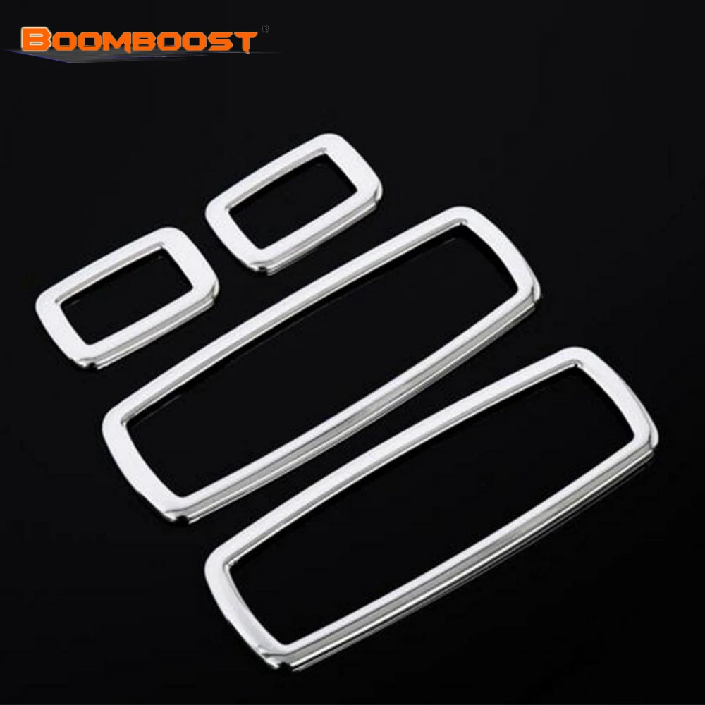 Beli Untuk Jeep Grand Cherokee Chrysler Dodge Journey 300 2011 2012 2013 2014 New Chrome Pintu Jendela angkat Beralih Penutup Bingkai Potong 4 Pcs