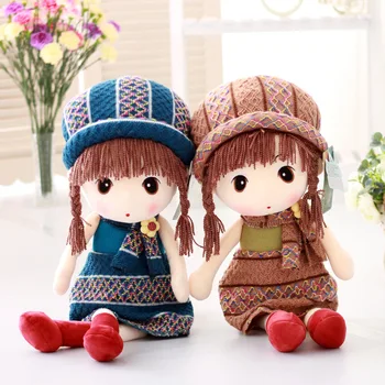 

Stuffed Toys Plush Fluffy Winter Sweater Doll Soft Kids Baby Toys for Girls Children Boys Birthday Gift Kawaii Cute Girl Dolls