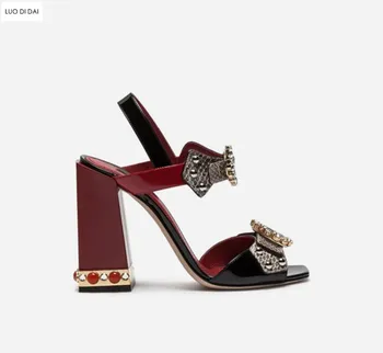 

2020 women party shoes sexy gladiator sandals ankle strap diamond high heels peep toe crystal sandals buckle rhinestone pumps