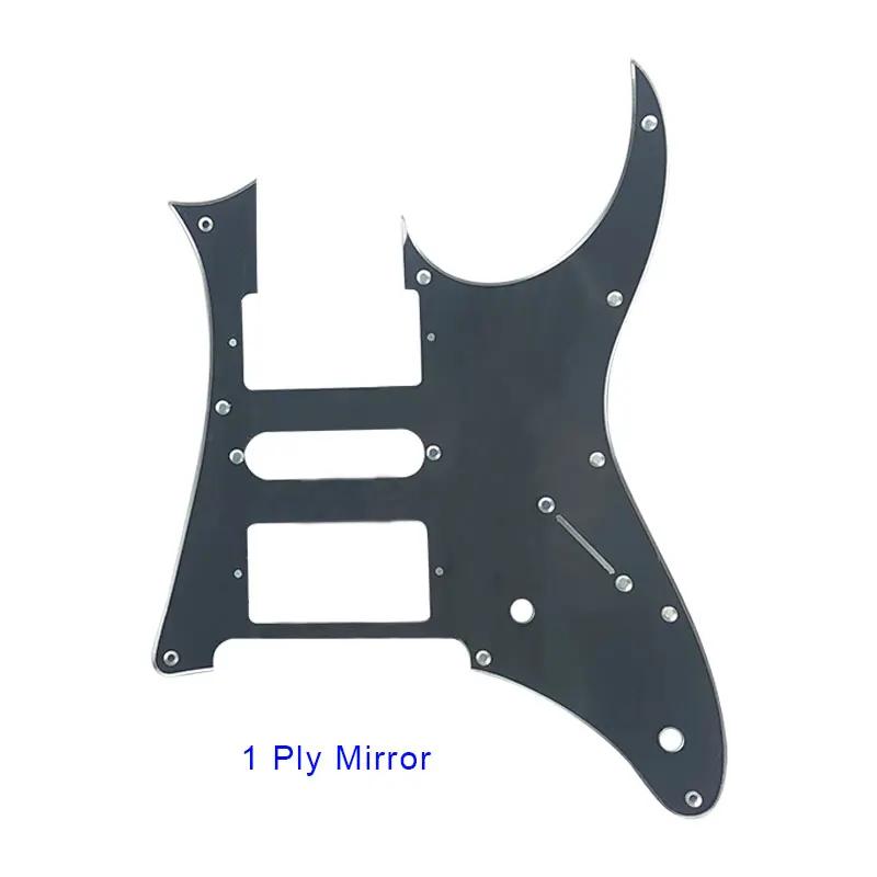 Pleroo Отличное качество запчасти для электрогитары-для MIJ Ibanez RG350 EXZ гитары накладку Humbucker HSH пикап царапины пластины - Цвет: 1Ply Mirror