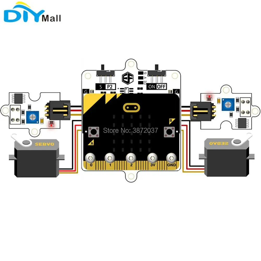FZ3261-microbit Ringbit Servo Expansion Board-1