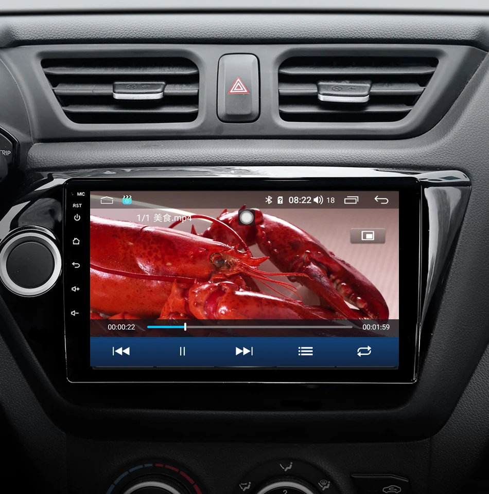 Clearance Idoing 9"Car Radio Video Player For Kia RIO 3 UB QB RIO 4 FB 2011-2019 Navigation GPS Android Accessories Sedan No 2 din DVD 7