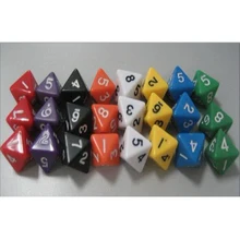 2016 new hot surface Acrylic 8 digital multi-dice life looking child Calculator dice