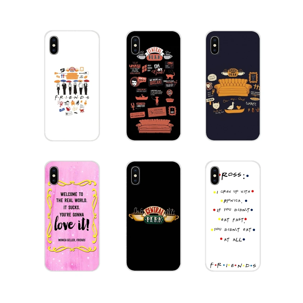 

For Motorola Moto X4 E4 E5 G5 G5S G6 Z Z2 Z3 G3 G2 C Play Plus Friends tv show poster Accessories Phone Shell Covers