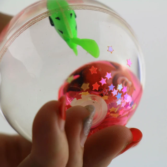 Children's toys Light Up Bouncing Balls Flash Crystal Ball 5.5cm Toy Ball crystal ball 4