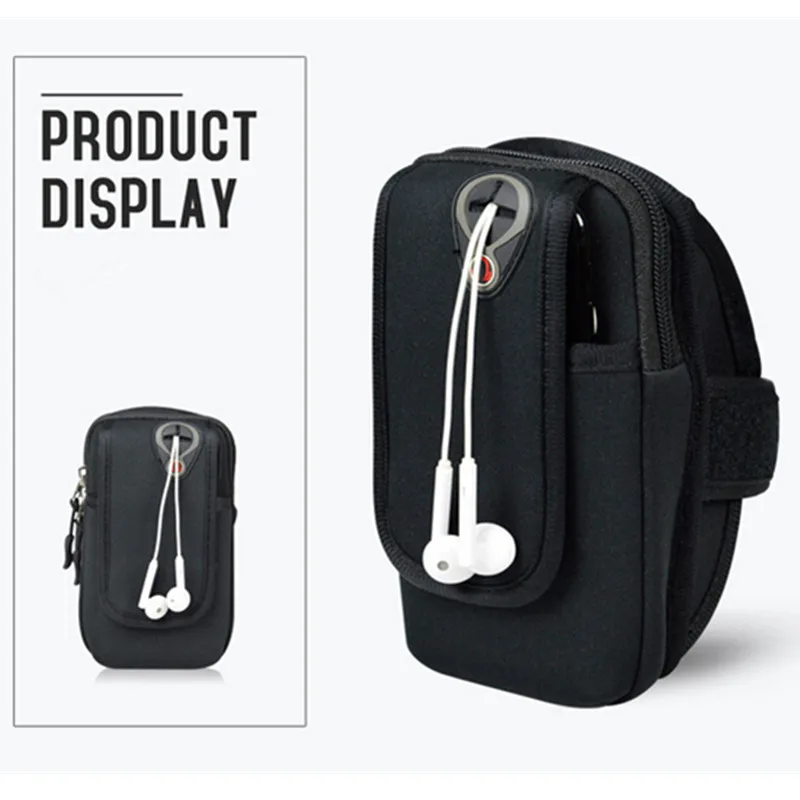 

Universal Smartphone Armband Sports Fitness Bag Case for iPhone Samsung Waterproof Mobile Phone Earphone Keys Arm Bags Pouch