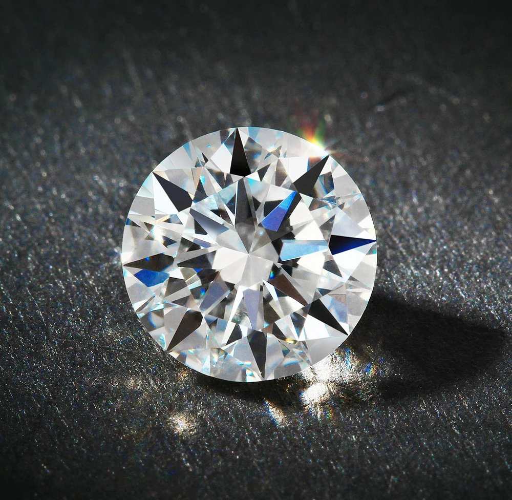 Риньинь россыпью драгоценных камней 6 50 мм 1.00ct D Цвет VVS1 ясность отличная огранка