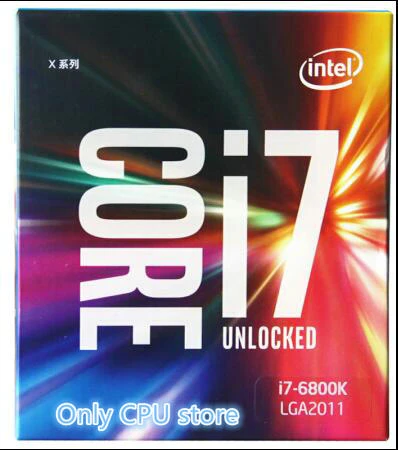 Intel/ Intel I7-6800k Boxed Cpu Six Core Processor With Asus X99-a 