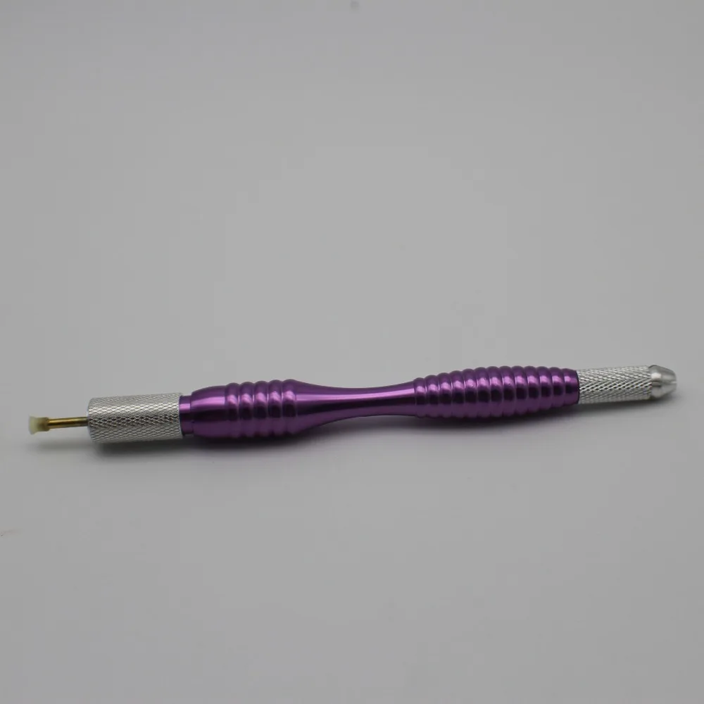 

1 Pcs Tebori Compass Type Microblading Pen-Autoclave with silicone caps Permanent Makeup Eyebrow Tattoo Manual Blade Holder