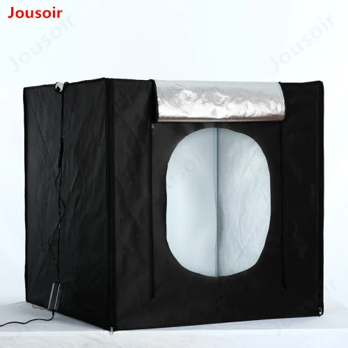 80cm*80cm/31.5inch*31.5Inch Photo Tent Table Photography Soft Box Kit LED light Aluminium reflection fabric inside CD15