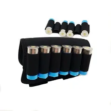 Патрон для охотничьего ружья ремень для страйкбола Тактический 12 патронов патронный калибр патронов держатель Военный Пистолет Аксессуары