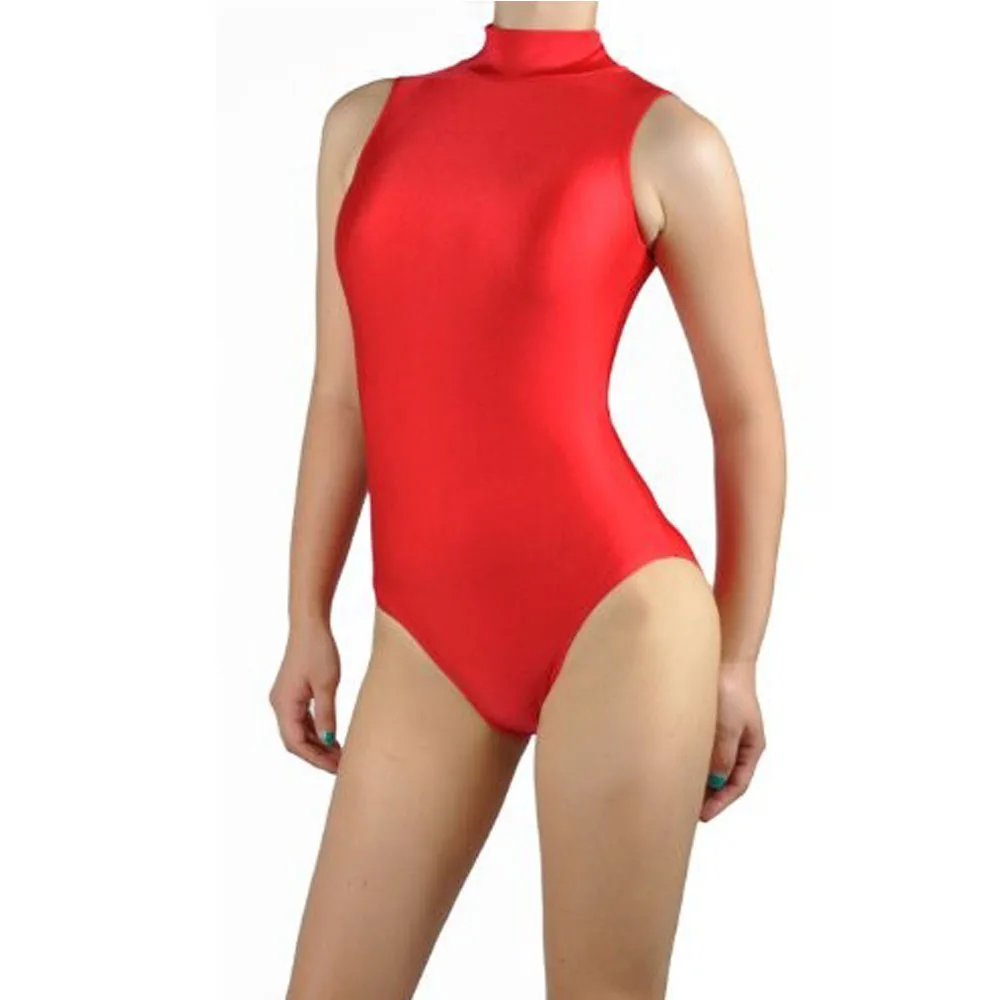 Femme Couleur Chair V/êtements De Pratique Combinaison De Corps Danse Manches Longues Justaucorps Gymnastique L/éotards