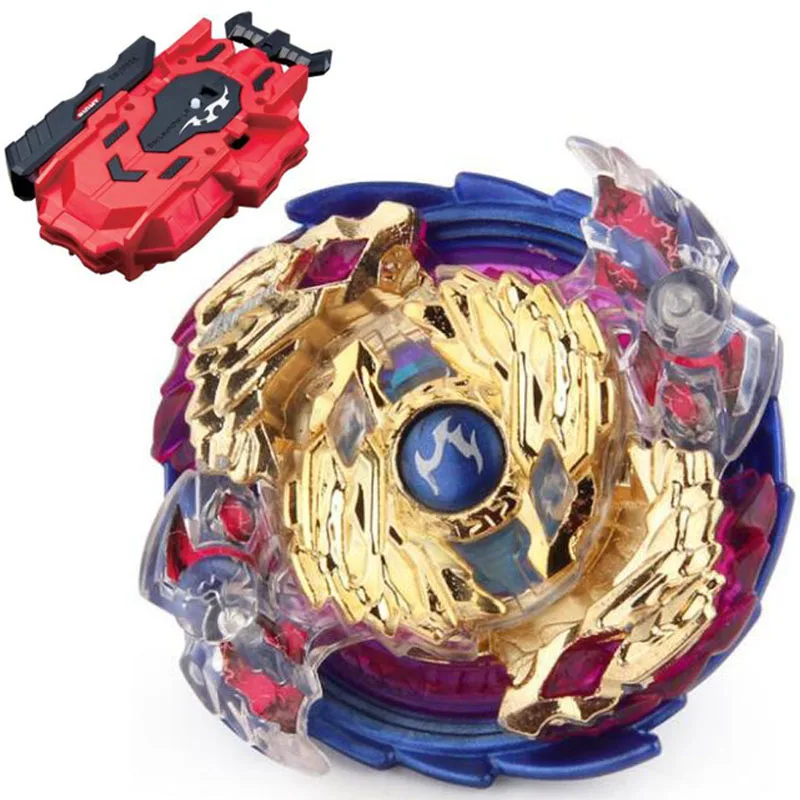 Кошмар Longinus/Luinor Beyblade стартер w Launcher B-97 детские игрушки Топ LR красный Bey Launcher