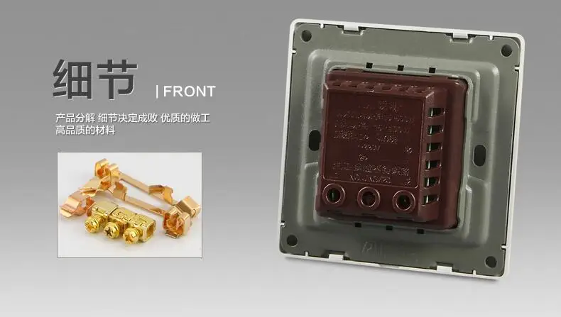 Qualidade de Alta Ventilador de Teto Controlador de Velocidade do Motor Alta Potência Capacitor Parede Speeder Interruptor 220 v 50 hz hz 60 Frete Grátis 5 China led tail light motorcycle Suppliers