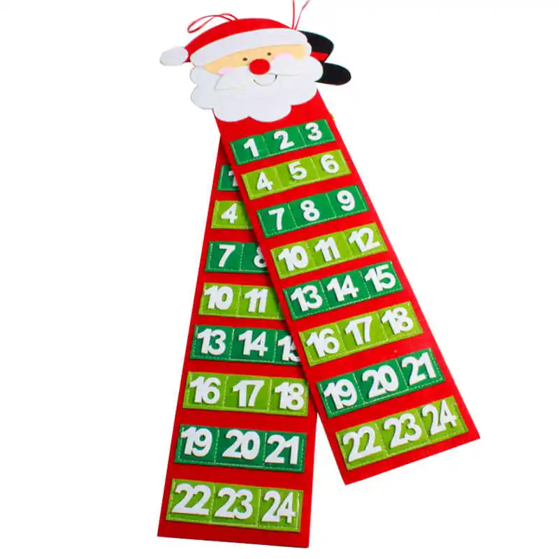 Christmas Old Hairy Man Calendar Advent Countdown Calendar Wall Calendar #2o22 (5)