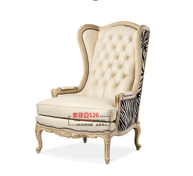 Online Vintage Leather Armchair High Back Sofa Chair Tiger Leather Armchair High Back Sofa Chair