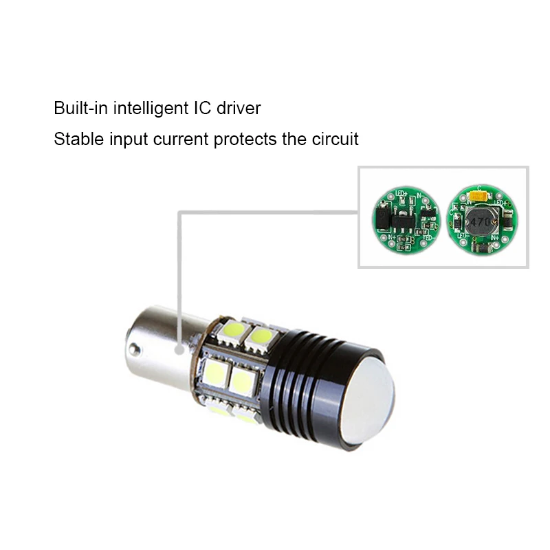 Boaosi 2x Автомобиль 1156 BA15S светодиодный 360 градусов обратный светильник лампы для VW Passat B1 B2 B4 B3 B5 B6 T4 T5 touran поло jetta(Фольксваген Джетта