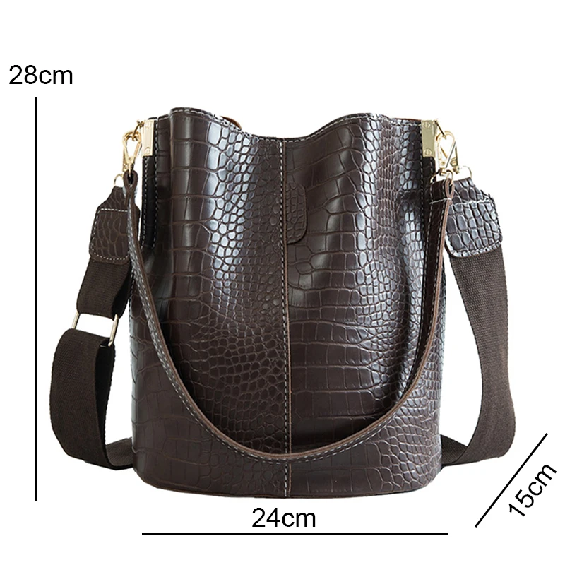 DAUNAVIA, сумка через плечо, крокодиловая сумка, сумки для женщин, сумки на плечо, дизайнерская, модная, Лоскутная, роскошная, искусственная кожа, высокая емкость