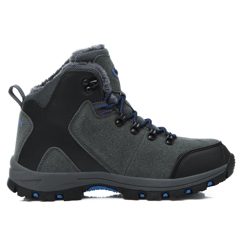 Neige Sneakers Shangfandeng Black Chaud Causalité Botas 2018 Pour gray D'hiver Mâle Hommes Hombre De Bottes Fourrure Green Chaussures army TuKJc15lF3
