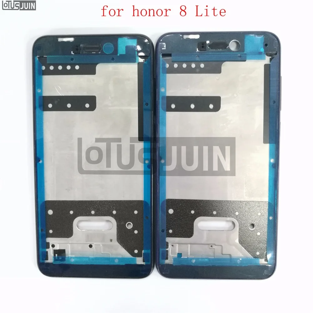 1 шт. передний ЖК-Корпус Лицевая панель рамка запасные части для huawei Honor 8 Lite P8 Lite2017