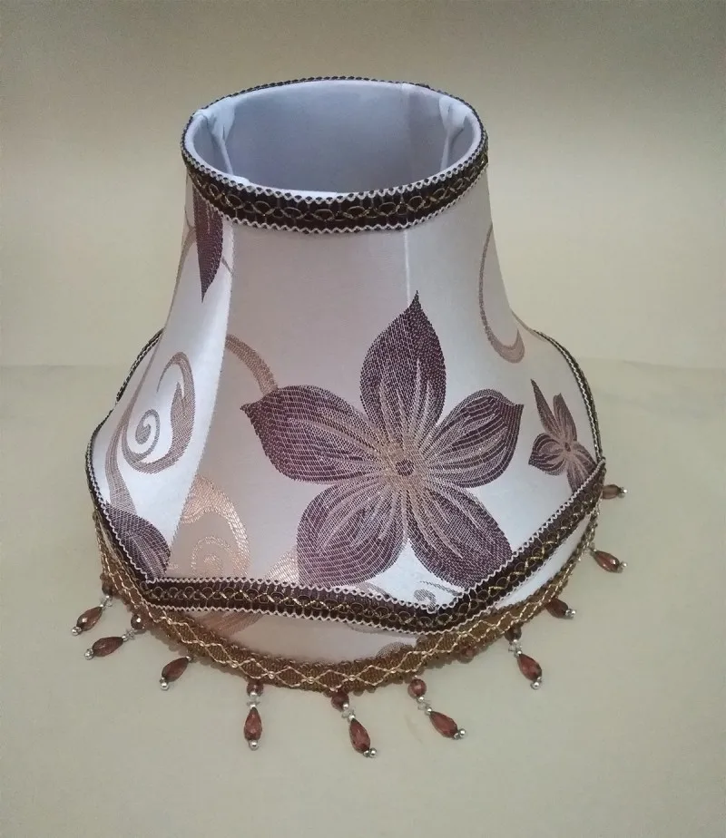 Lamp shade for table lamps painting flower Abstract Pattern Textile