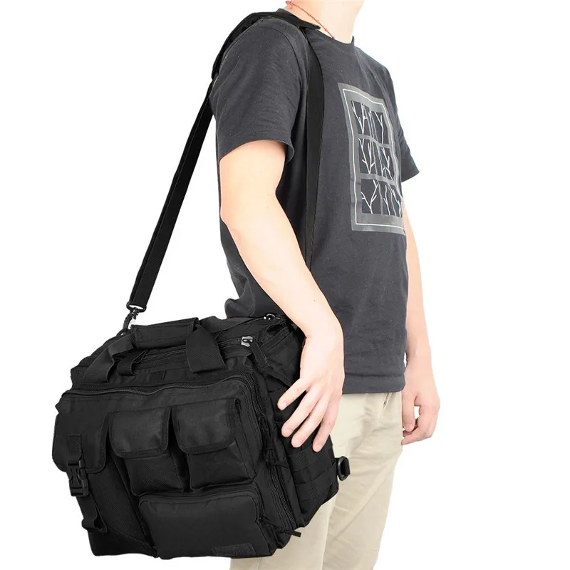 Многофункциональная Военная Мужская сумка-мессенджер, сумка на плечо, тактический портфель, сумка для компьютера на плечо, сумка для ноутбука, сумка для кемпинга