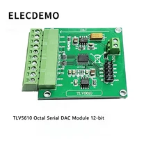 Модуль TLV5610 Octal Последовательный ЦАП Модуль TLV5610 / TLV5608 / TLV5629 Демонстрационная