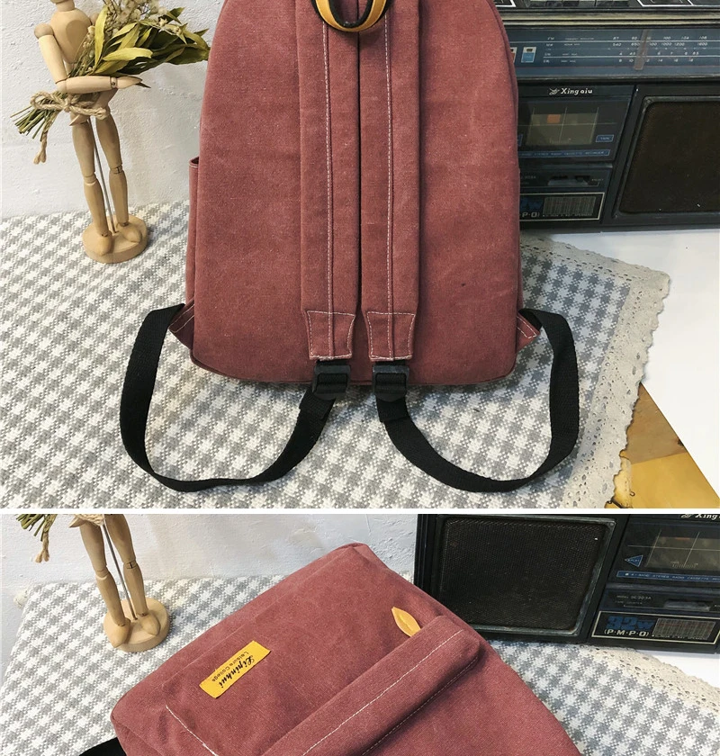 DCIMOR высокое качество холщовый женский рюкзак большой емкости студенческий школьный рюкзак для девочек-подростков рюкзак для путешествий Книга Mochila