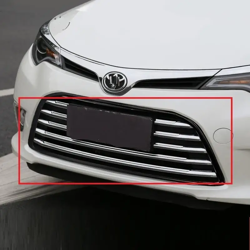 

Automovil Decorative Body Window Grille Exterior High-grade Car Styling Covers Modification 14 15 16 17 FOR Toyota Levin