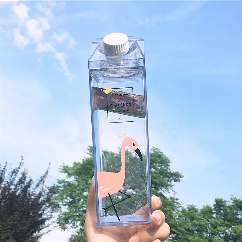 1Pcs-500ml-Water-Bottles-Cartoon-Bird-Drinking-Water-Portable-Plastic-Protein-Milk-Bottle-universal-for-Outdoor (4)