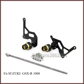 

Frame Slider Crash Protector Bobbins Falling Protection Mortorcycle For Suzuki GSX-R 1000 GSXR1000 2009-2013 Black CNC