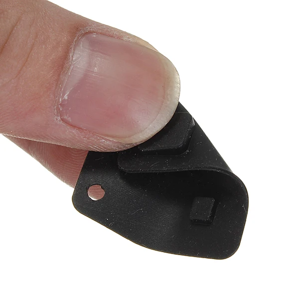 5pcs 3 Buttons Remote Key Rubber Pad For Toyota Avensis Corolla Lexus Rav4 ！ //