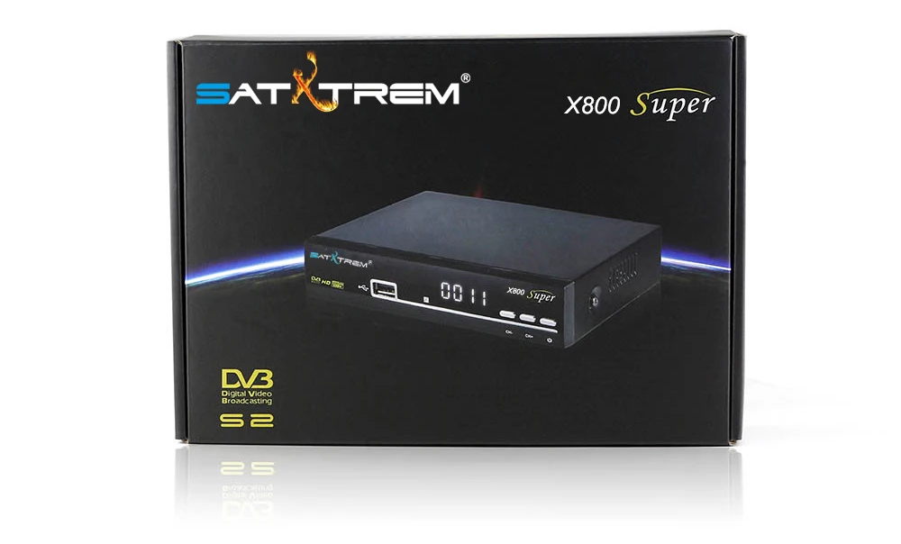 Satxtrem X800 супер Ccam спутниковый ТВ приемник с MT7601 Wifi рецептор Azamerica цифровой DVB S2 ТВ Тернер Приемник Openbox