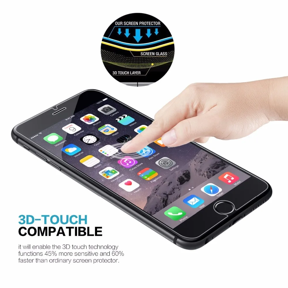 Screen Protector for iPhone 6S Plus/iPhone 6 Plus Bubble Free Bear Village HD Tempered Glass Screen Protector 4 Pack Anti Scratch Screen Protector Film for iPhone 6S Plus/iPhone 6 Plus Screen Protector for iPhone 6S Plus/iPhone 6 Plus Bubble Free Bear Village HD Tempered Glass Screen Protector 4 Pack Anti Scratch Screen Protector Film for iPhone 6S Plus/iPhone 6 Plus