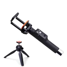 Nueva llegada de mesa selfie stick con control remoto bluetooth y soporte del trípode para iphone 7/7 plus samsung huawei android ios gdeals